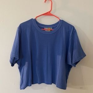 Big bud press T-shirt cropped honeycomb